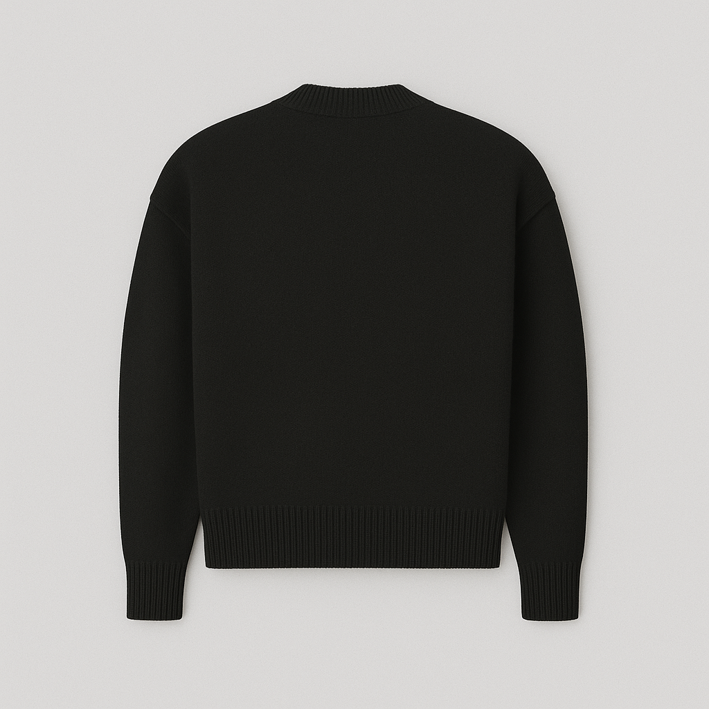 Adrien | Strikket Logo Sweater Unisex