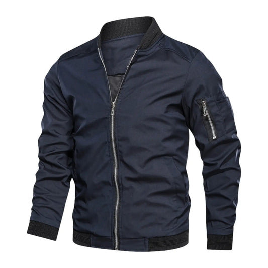 Alvaro™ | Herrer Casual Bomberjakke med Tidløs Stil og Komfort