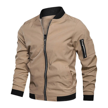 Alvaro™ | Herrer Casual Bomberjakke med Tidløs Stil og Komfort