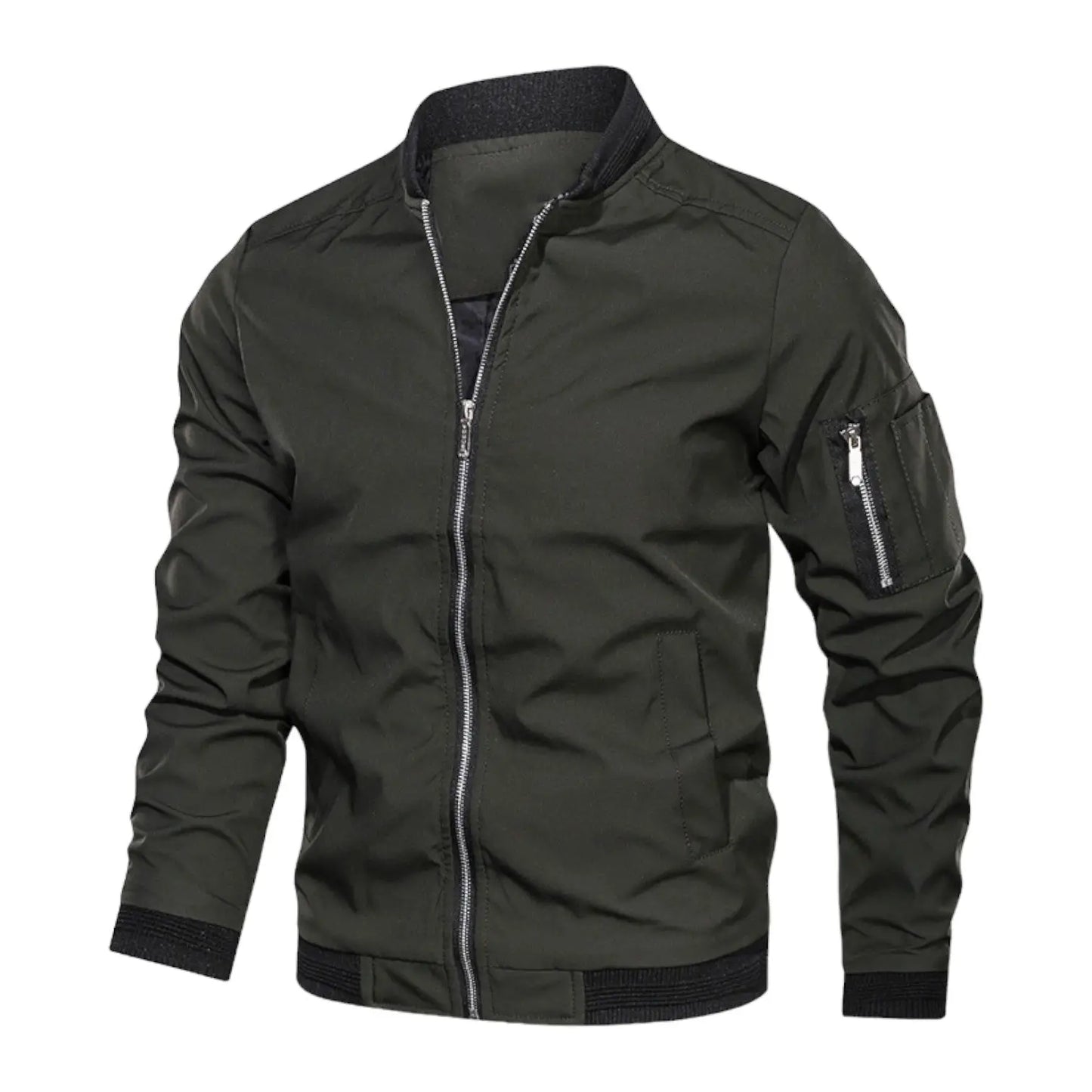 Alvaro™ | Herrer Casual Bomberjakke med Tidløs Stil og Komfort