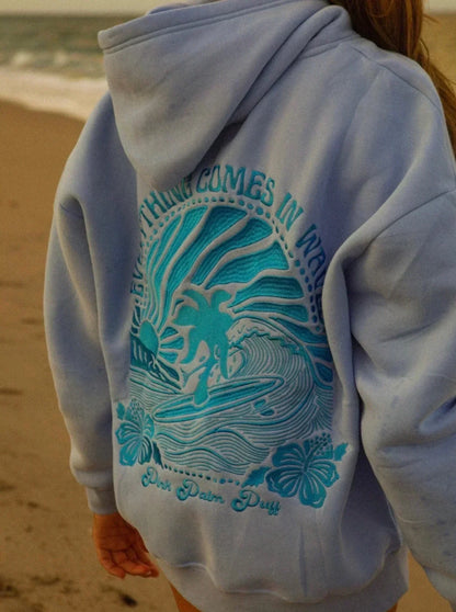 Zoë™ | Damer Oversized Sommer Hoodie | Komfortabel Strand Hoodie