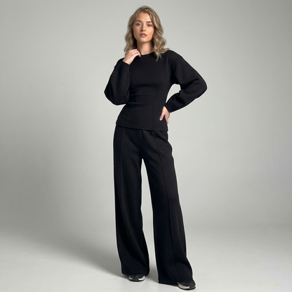 Solenne | Todelt Sæt Sweater Pantalon