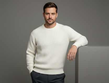 Bastien | Ribstrikket Sweater