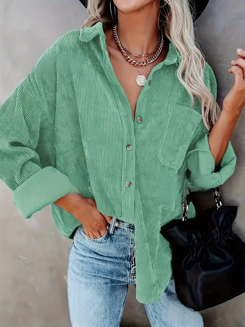 Elora | Fløjl Overshirt