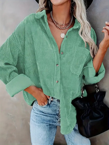 Elora | Fløjl Overshirt
