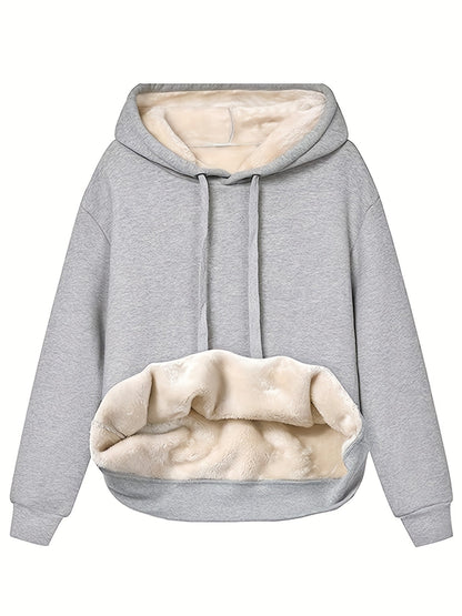 Alana™ | Luksuriøs Fleece Hoodie med Uovertruffen Varme og Stil
