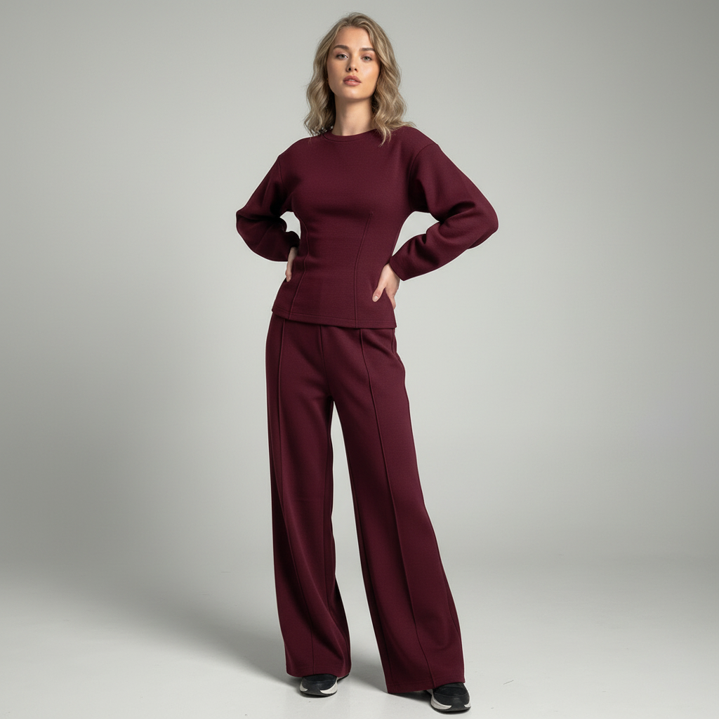 Solenne | Todelt Sæt Sweater Pantalon