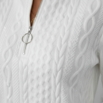 Éliane | Kabelstrikket Sweater Damer