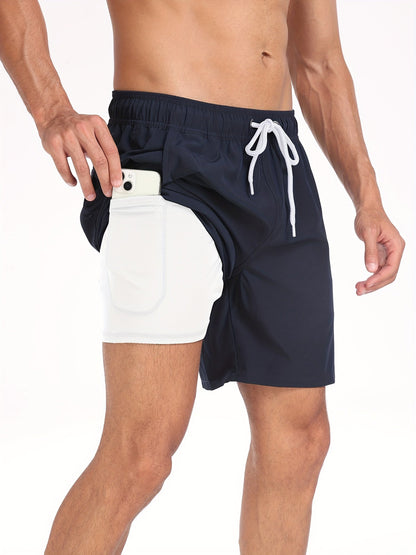 Zerno | Badeshorts 2-i-1 Herre