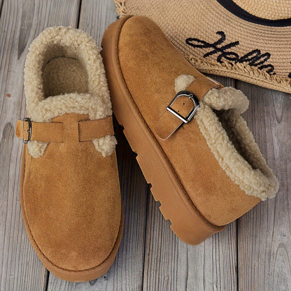Maelis | Varme Slip-Ons Med Pelsfor