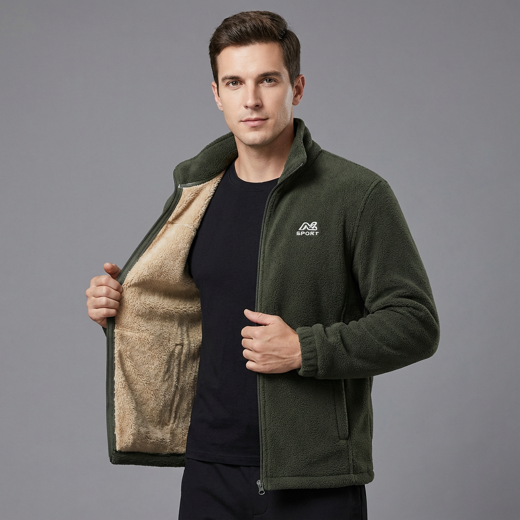 Rens | Fleecevest Med Uldforing