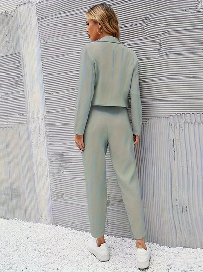 Elodie | Cropped Blazer Sæt