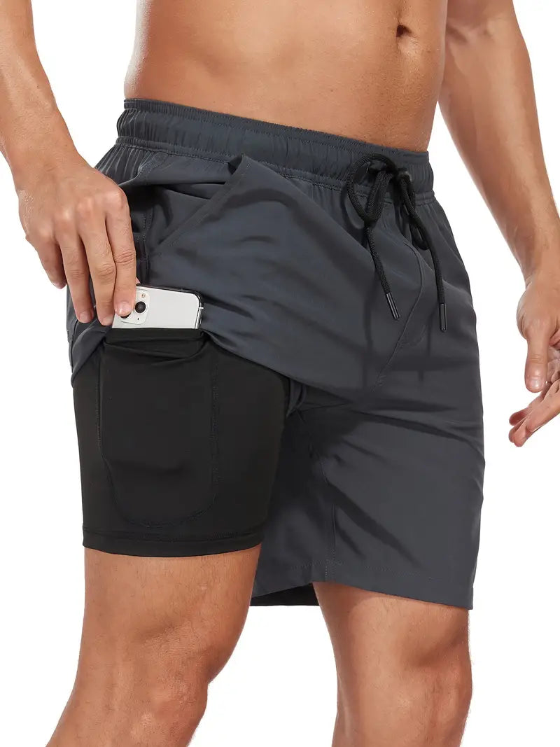 Zerno | Badeshorts 2-i-1 Herre