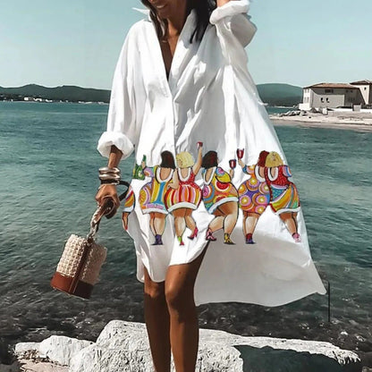 Solandra | Oversize Strandkjole Damer