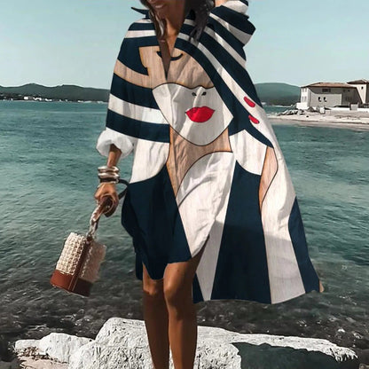 Solandra | Oversize Strandkjole Damer