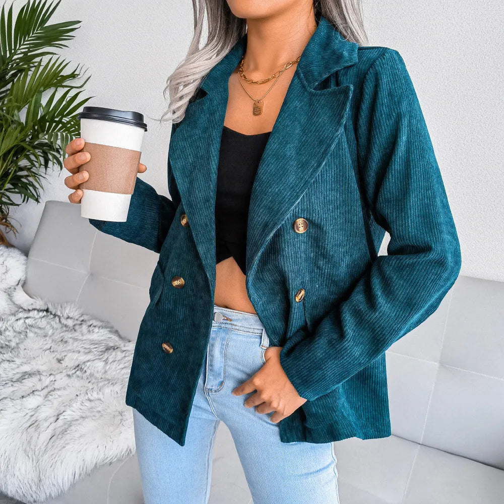 Corvella | Corduroy Blazerjakke