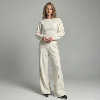 Solenne | Todelt Sæt Sweater Pantalon