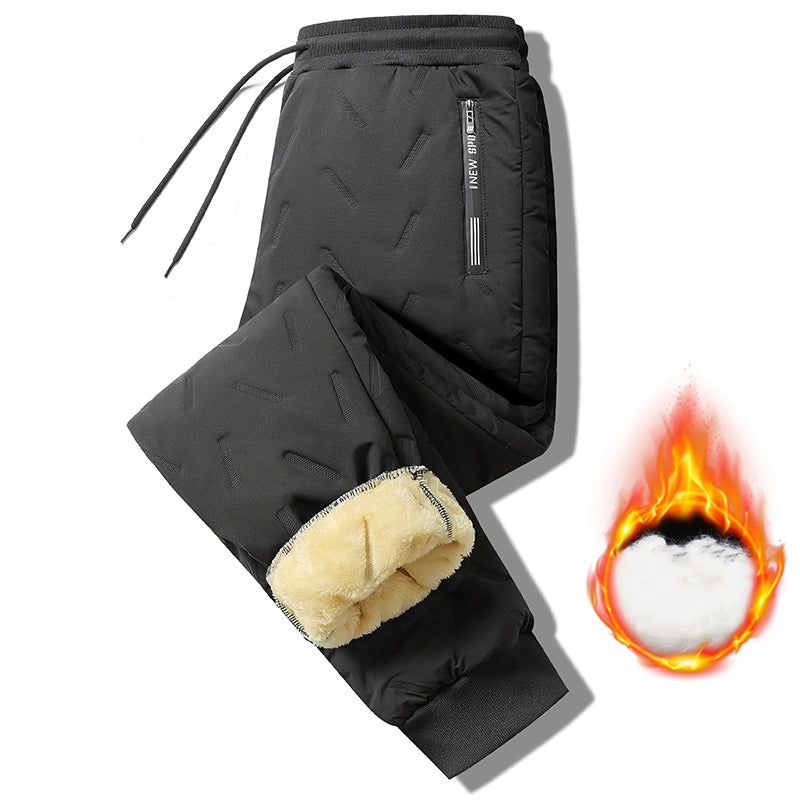 Lorenzo™ | Herrer Elegant Joggingbukser med Foret Inderside