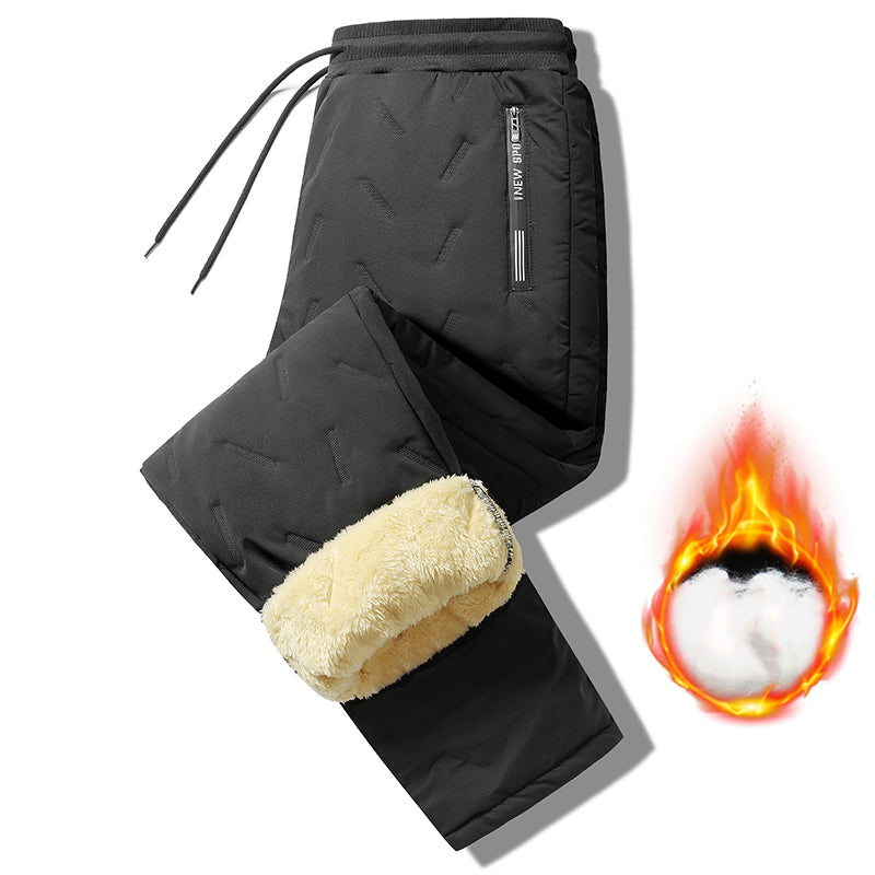 Lorenzo™ | Herrer Elegant Joggingbukser med Foret Inderside