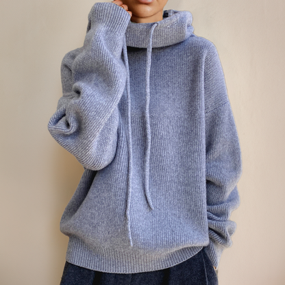 Malou | Strikket Hoodie Damer