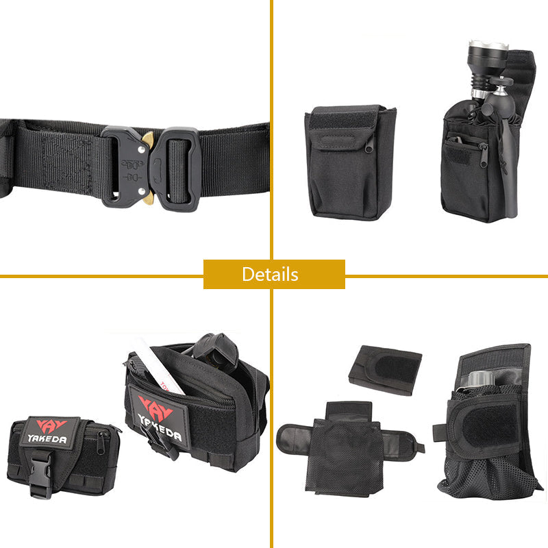 Veyron | Tactical Bælte Med Pouches