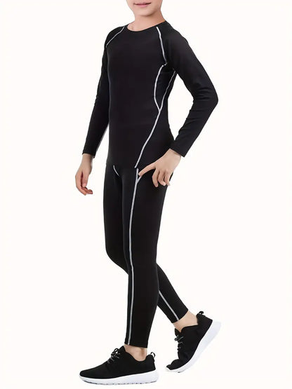 ThermaFit Mini™ | Termotøj til Børn med Kompression, Hurtigtørrende Materiale og Høj Elasticitet