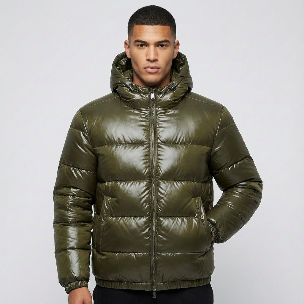 Virex | Skinnende Pufferjakke