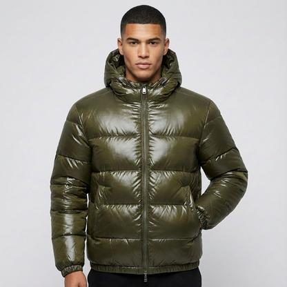 Virex | Skinnende Pufferjakke