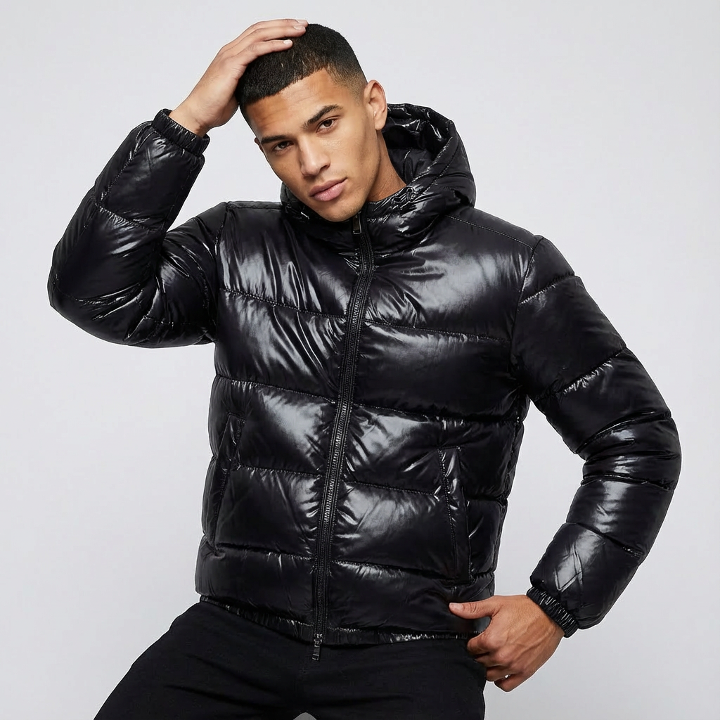 Virex | Skinnende Pufferjakke