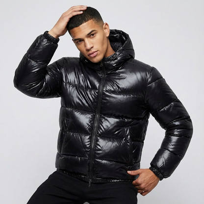 Virex | Skinnende Pufferjakke