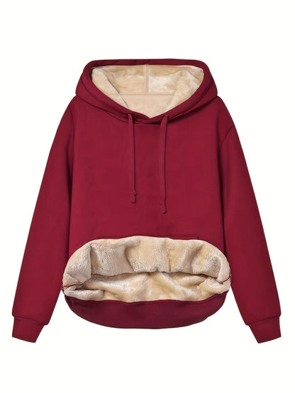 Alana™ | Luksuriøs Fleece Hoodie med Uovertruffen Varme og Stil