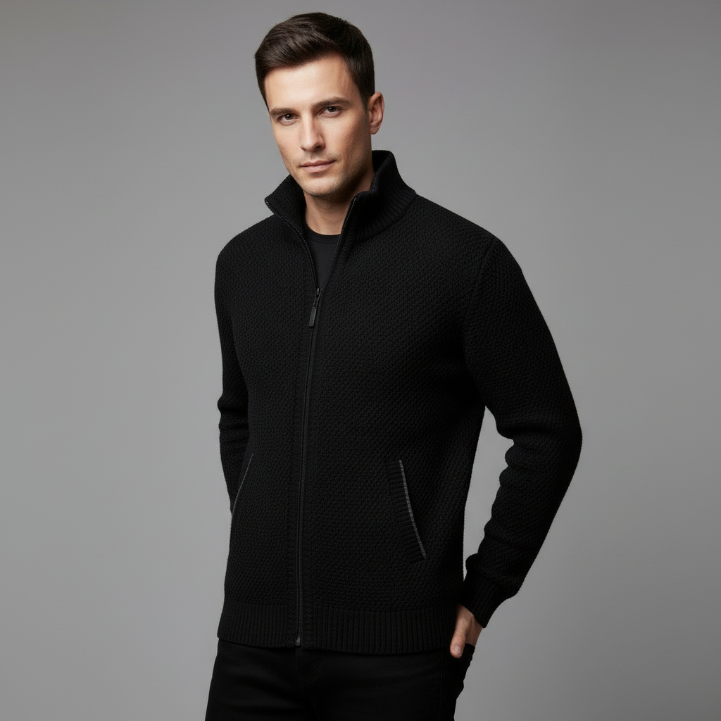 Hugo | Strikket Fleece Cardigan