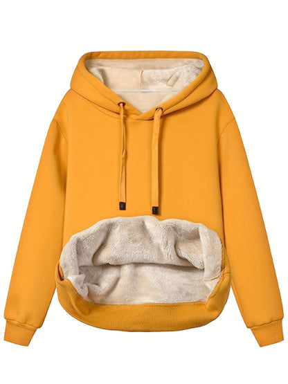Alana™ | Luksuriøs Fleece Hoodie med Uovertruffen Varme og Stil