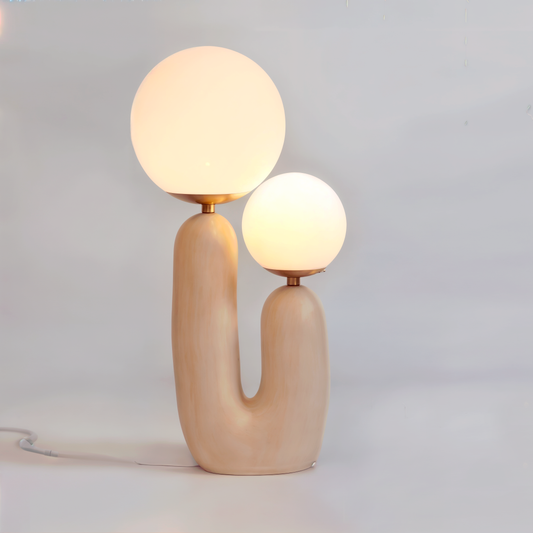Yuna | Skulpturel Bordlampe med U-Form
