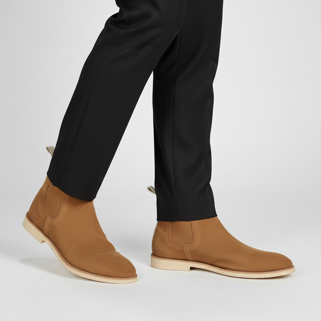 Giovanni | Suede Chelsea Boots