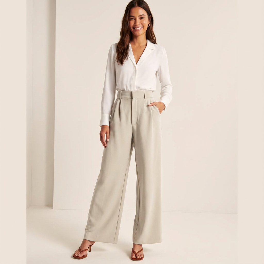 Elinor | pantalon med Vide Ben