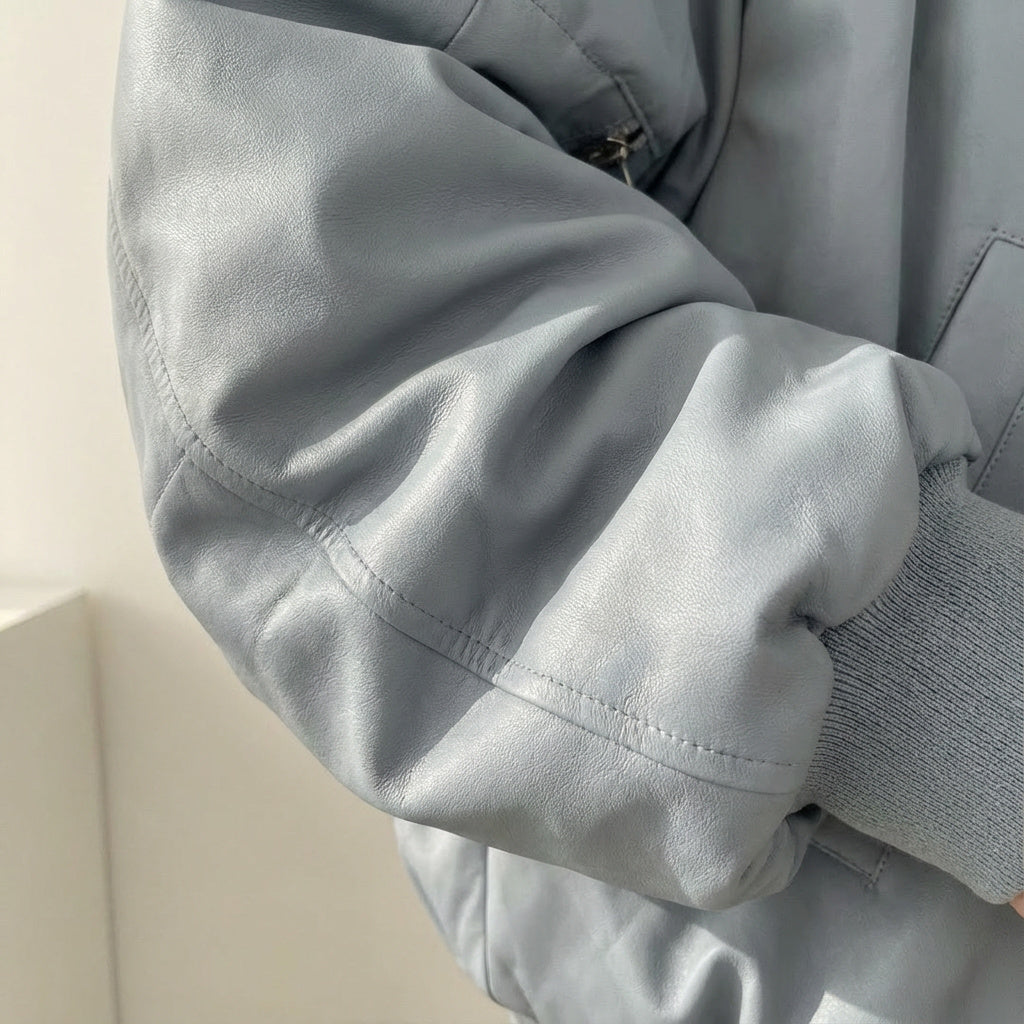 Luna | Vendbar Teddy Bomberjakke