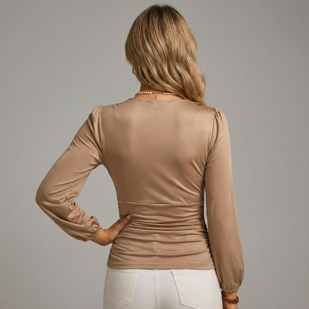 Valéna | Elegant Slå-Om Top