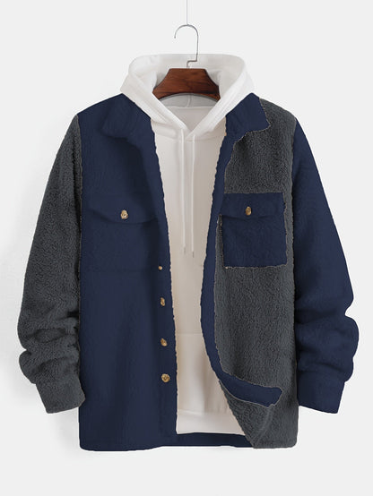 Dominic™ | Mænd Varm Fleece Uldvest med Knaplukning og Klassisk Stil
