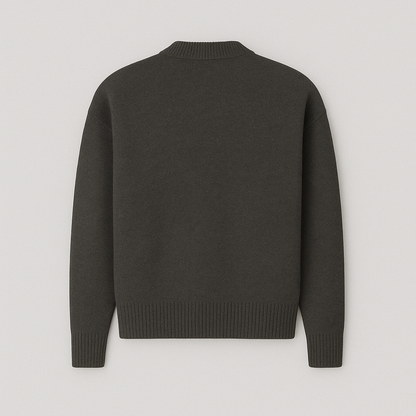 Adrien | Strikket Logo Sweater Unisex