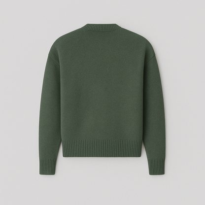 Adrien | Strikket Logo Sweater Unisex