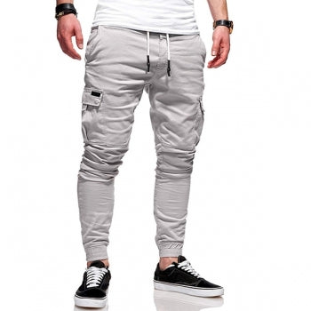 Noah™ | Casual Muscle Fit Cargobukser til Mænd