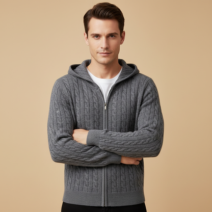 Bastien | Cardigan Med Hætte