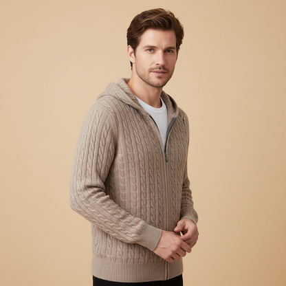 Bastien | Cardigan Med Hætte