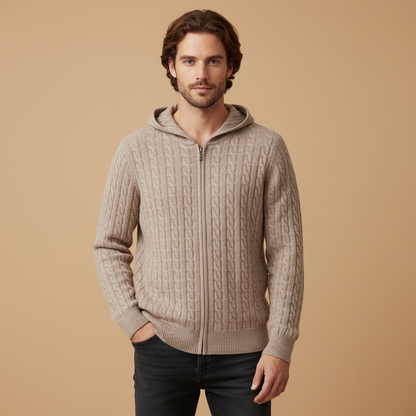 Bastien | Cardigan Med Hætte