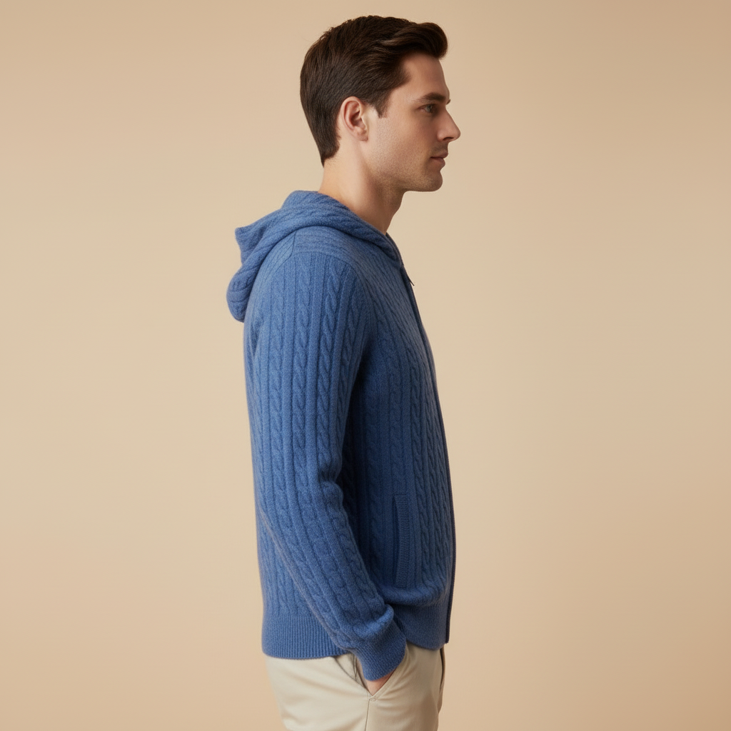 Bastien | Cardigan Med Hætte