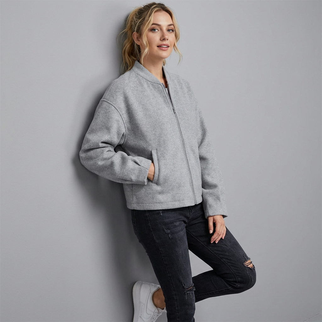 Inara | Uld Bomberjakke