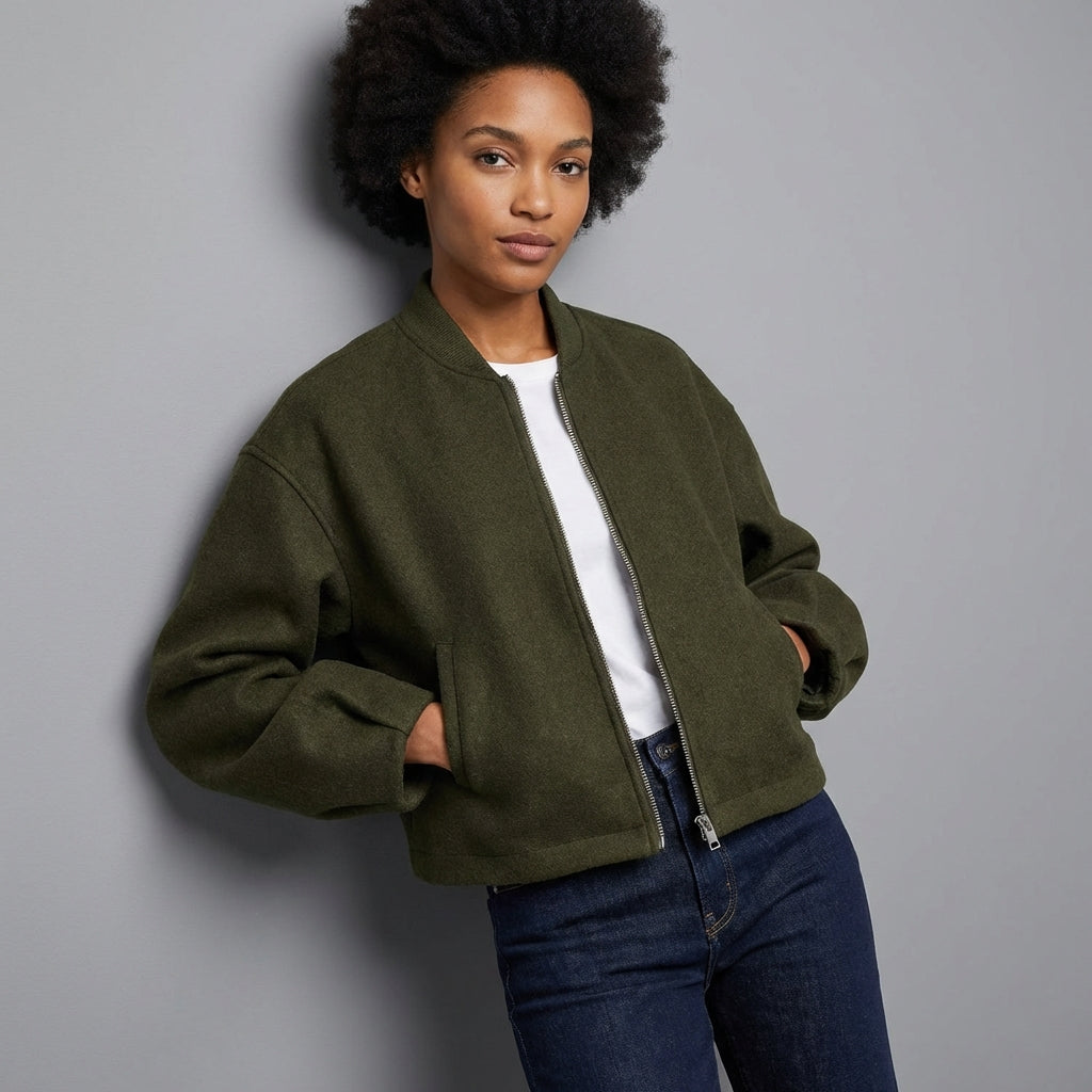 Inara | Uld Bomberjakke