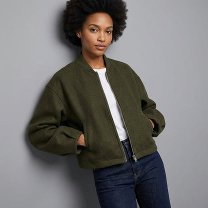 Inara | Uld Bomberjakke