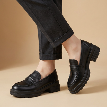 Massimo | Læder Chunky Loafers
